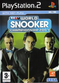 World Snooker Championship 2007 PAL Playstation 2  box art